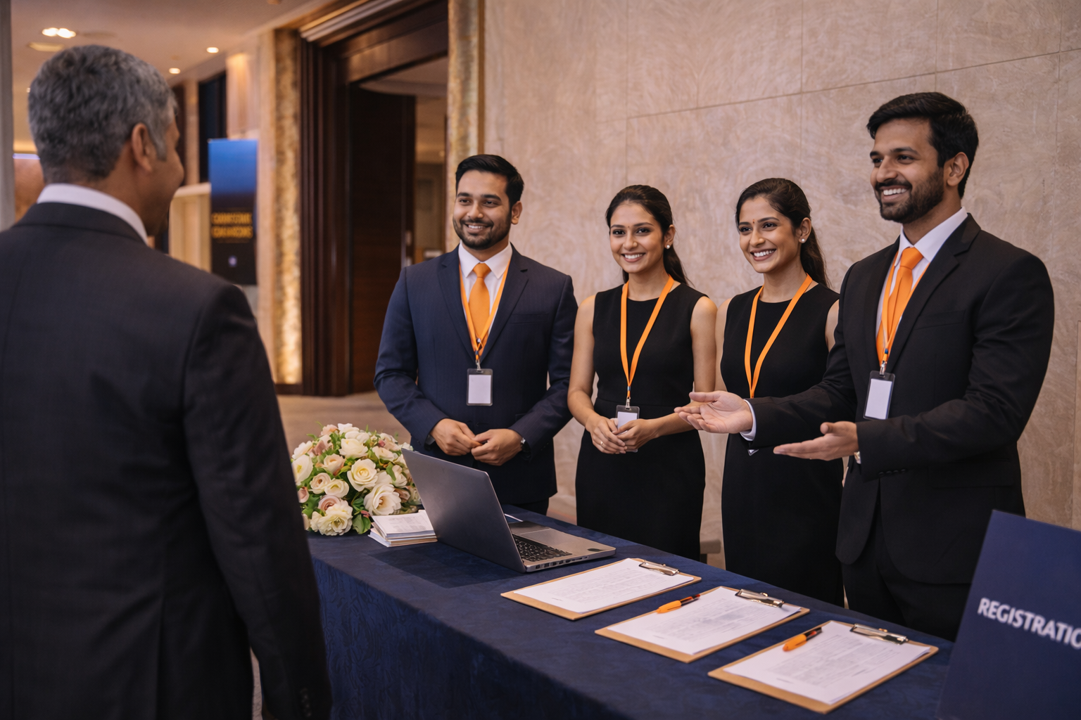Hosts / hostesses